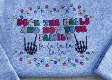 Load image into Gallery viewer, Deck the Halls Adult-Short/Long Sleeve Shirt & Crewneck Sweatshirt