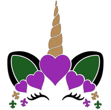 Load image into Gallery viewer, Mardi Unicorn - ALL SIZES/DIFFERENT STYLES/COLORS