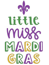 Load image into Gallery viewer, Little Miss Mardi - ALL SIZES/DIFFERENT STYLES/COLORS
