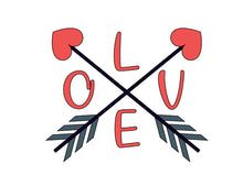 Load image into Gallery viewer, Arrow Love - ALL SIZES/DIFFERENT STYLES/COLORS