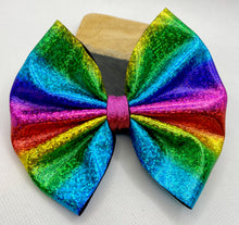 Load image into Gallery viewer, Shimmer Rainbow Bow