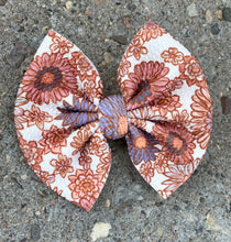 Load image into Gallery viewer, Fall Floral Bow/Wrap