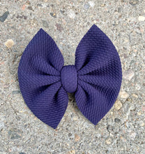Load image into Gallery viewer, Midnight Blue Bow/Wrap