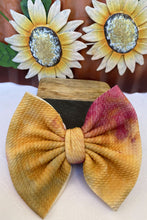 Load image into Gallery viewer, Fall Tie Dye Bow