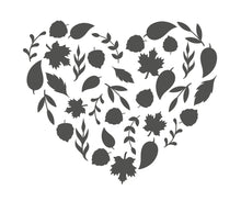 Load image into Gallery viewer, Heart Shape Fall Leaves Adult Shirt