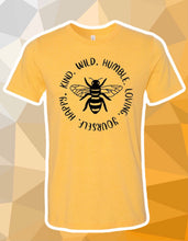 Load image into Gallery viewer, Inspirational Bee Shirt-Infant-Adult-Sublimated image-Multiple Shirt Color Options