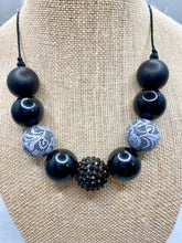 Load image into Gallery viewer, Black Lace Necklace