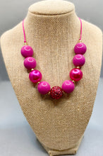 Load image into Gallery viewer, Dark Magenta Necklace