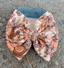 Load image into Gallery viewer, Boho Turkey Bow