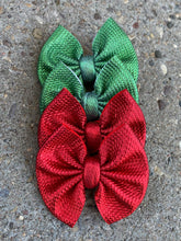 Load image into Gallery viewer, Red Pleather Bow