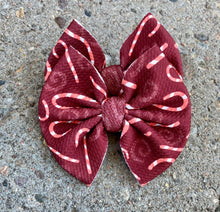 Load image into Gallery viewer, Candy Canes Bow/Wrap