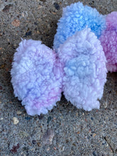 Load image into Gallery viewer, Sherbet Sherpa Bow-sparkle center option available