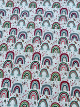 Load image into Gallery viewer, Christmas Rainbows Bow