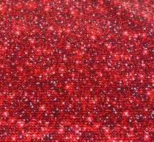 Load image into Gallery viewer, Red Faux Glitter Bow