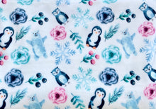 Load image into Gallery viewer, VELVET Winter Animals Bow