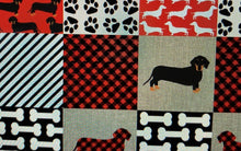 Load image into Gallery viewer, Winter Doxie Bow