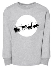 Load image into Gallery viewer, Santa & Dinos short/long sleeve Adult Shirt