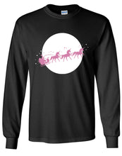 Load image into Gallery viewer, Santa & Unicorns Adult Shirt-Multiple Styles Available