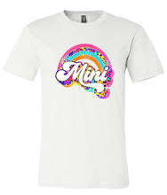 Load image into Gallery viewer, Rainbow Leopard Mini -Infant-Youth Sizes- Different color shirt options-sublimated image