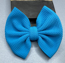 Load image into Gallery viewer, Neon Blue Bow