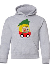 Load image into Gallery viewer, Reindeer Car Toddler/Child crewneck/hoodie Sweatshirt