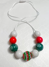 Load image into Gallery viewer, Green Snowflake Necklace