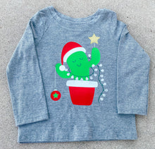Load image into Gallery viewer, Christmas Cactus Shirt-Multiple Style Options(9/12m-XL Youth)