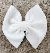 Load image into Gallery viewer, Bright White Bow