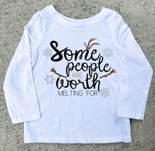 Load image into Gallery viewer, Worth Melting For HOODIE-TODDLER-ADULT SIZES ONLY!