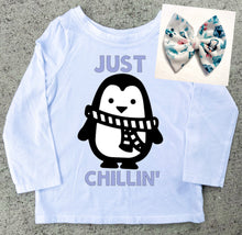 Load image into Gallery viewer, Just Chillin' HOODIE-TODDLER-ADULT SIZES ONLY!