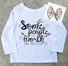 Load image into Gallery viewer, Worth Melting For HOODIE-TODDLER-ADULT SIZES ONLY!