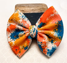 Load image into Gallery viewer, Fall Splash Bow