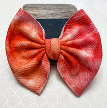 Load image into Gallery viewer, Pink Splash Bow