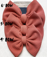Load image into Gallery viewer, Cranberry Puff Bow