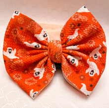 Load image into Gallery viewer, Groovy Ghost Bow