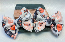 Load image into Gallery viewer, Pastel Polka Dots Bow/Wrap