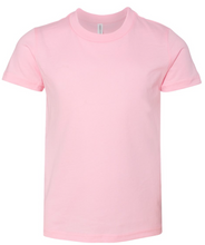 Load image into Gallery viewer, Tan Bunny with Bubble Gum Shirt-Youth Size