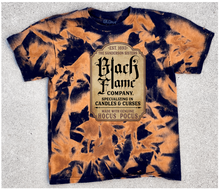 Load image into Gallery viewer, Light Black Flame Adult Shirt- Unbleached or Bleached Option-Multiple Colors