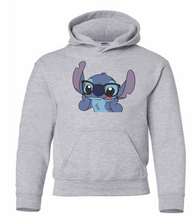 Load image into Gallery viewer, Toddler/Youth Character Hoodie or Crewneck Sweatshirt-Multiple Color and Style Options