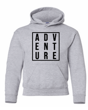 Load image into Gallery viewer, Adventure Adult Hoodie or Crewneck Sweatshirt-Multiple Color and Style Options