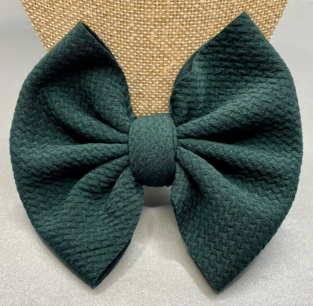 Forest Green Bow
