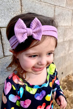 Load image into Gallery viewer, Autism Acceptance Bright White Bow/Wrap
