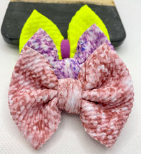 Load image into Gallery viewer, Autism Acceptance Bright White Bow/Wrap
