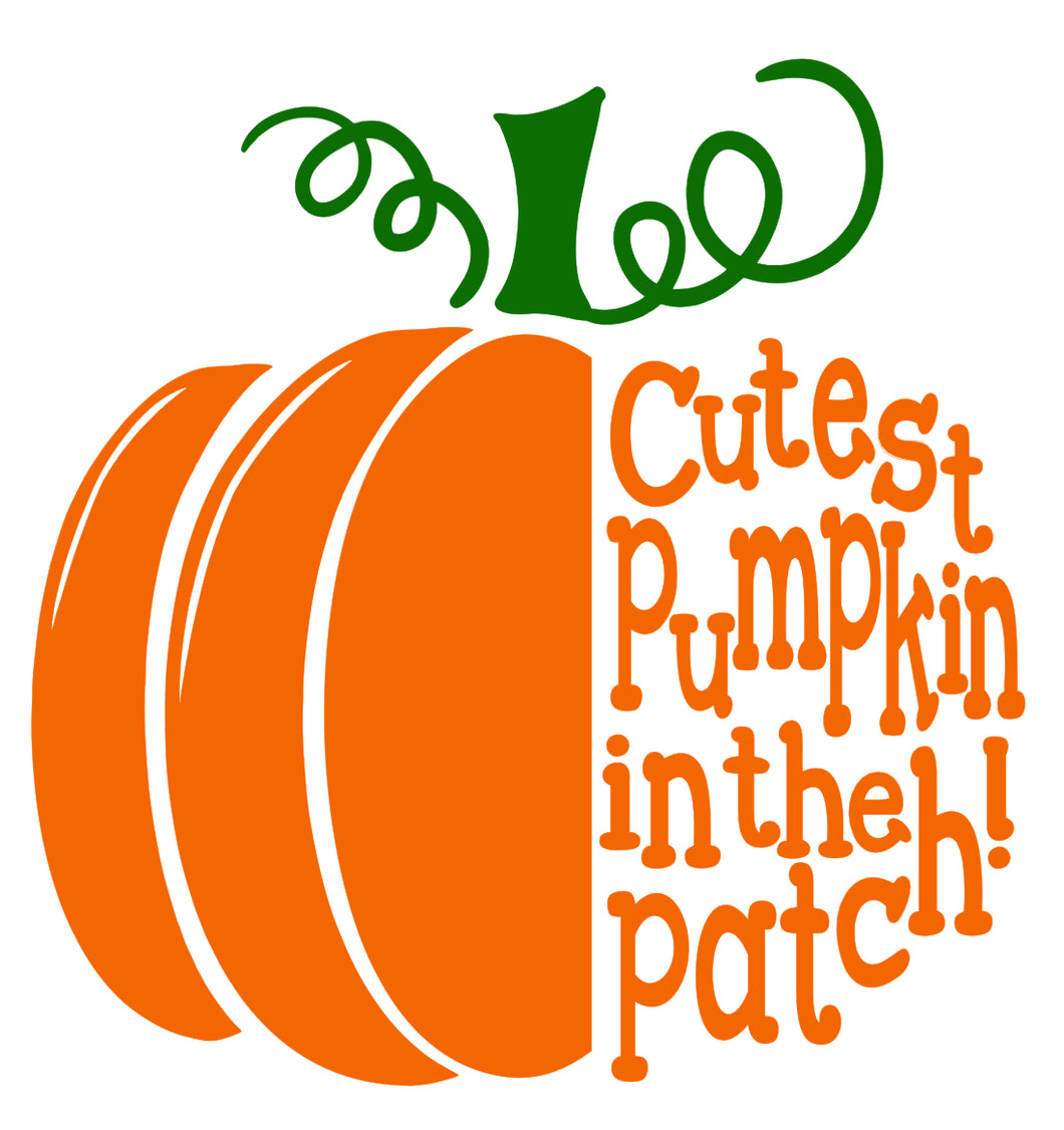 Cutest Pumpkin in the Patch Toddler/Child Shirt