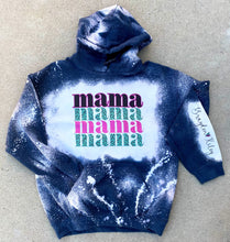 Load image into Gallery viewer, Custom MAMA Adult Hoodie or Crewneck Sweatshirt-Multiple Color and Style Options
