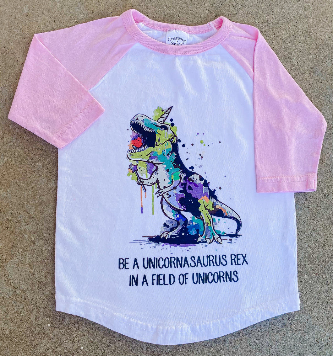 Unicorn Dino Toddler/Child Shirt