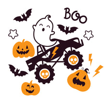 Load image into Gallery viewer, Pumpkin Monster Truck Onesie

