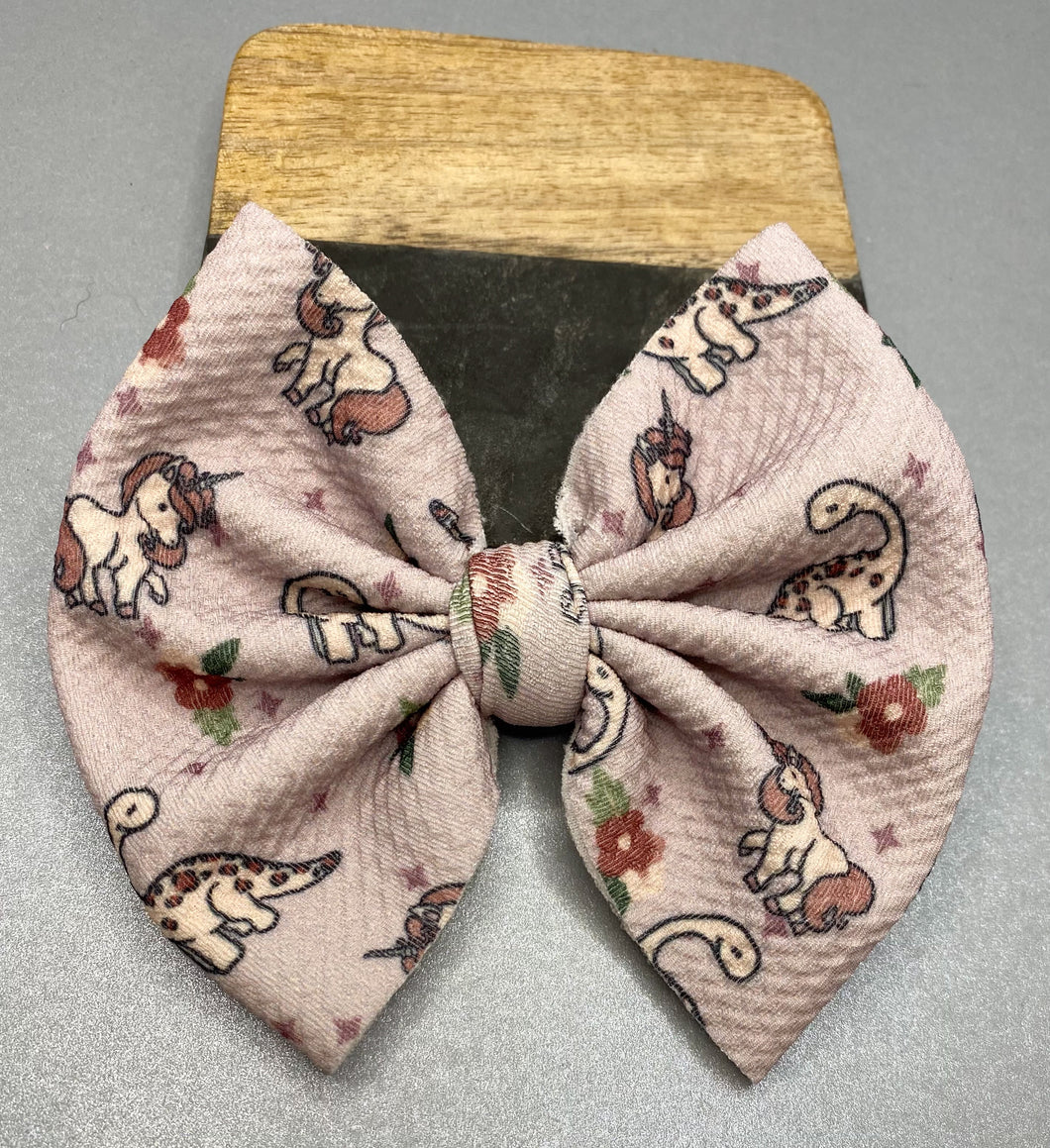 Dinos and Unicorns Bow