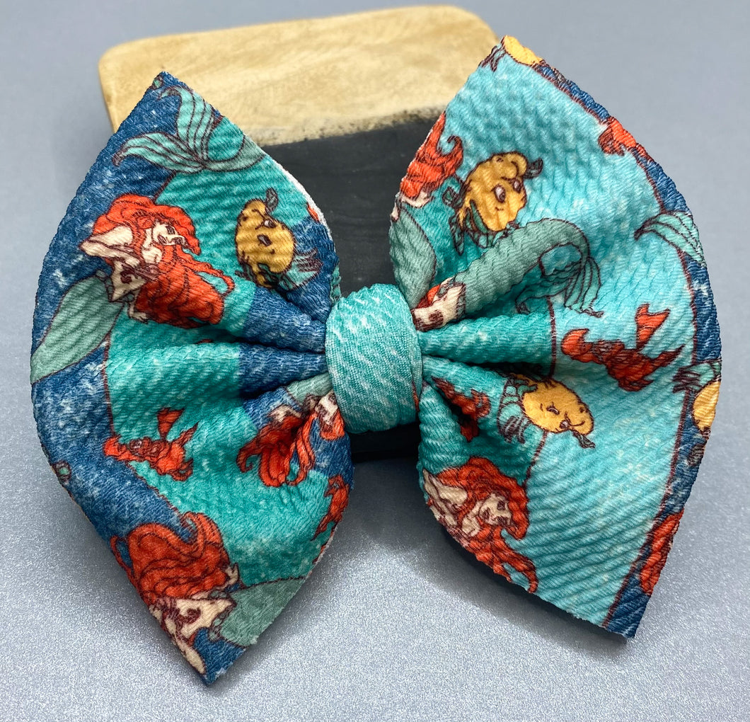 Mermaid Princess Bow