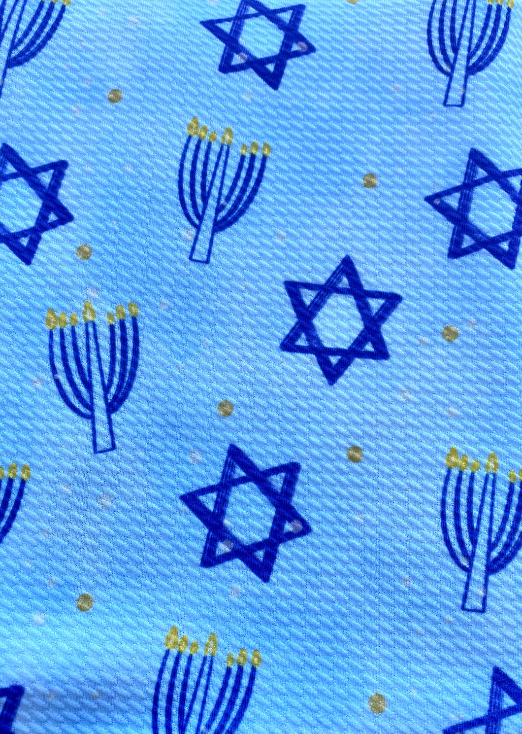 Happy Hanukkah Bow